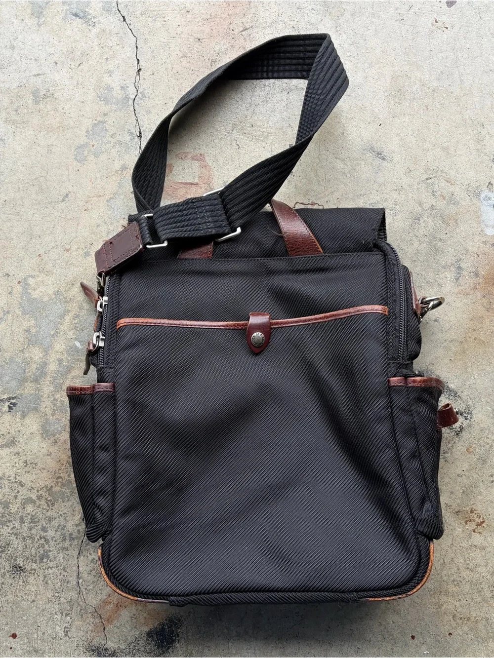 Filson Passage Computer Bag Nylon Leather Trim
